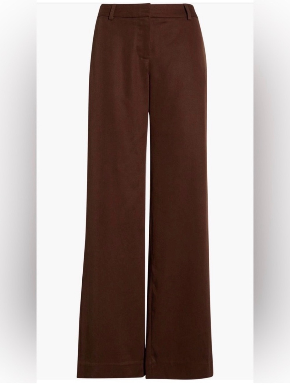 Reformation Gisele Low Rise Pants in Cafe 12 - Picture 4 of 6